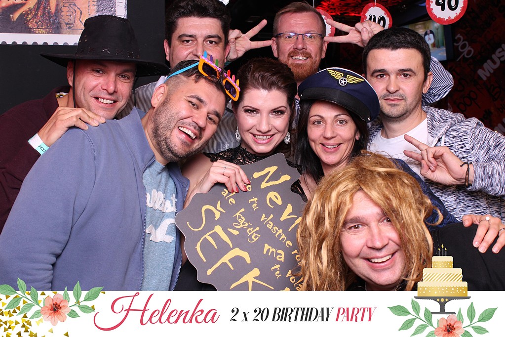 helenka 2 x 20 birthday party