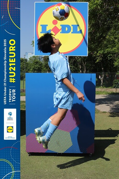 Footbal with LIDL